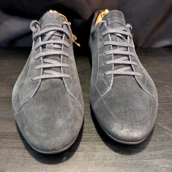 Ermenegildo Zegna Sneakers Suede black 11.5